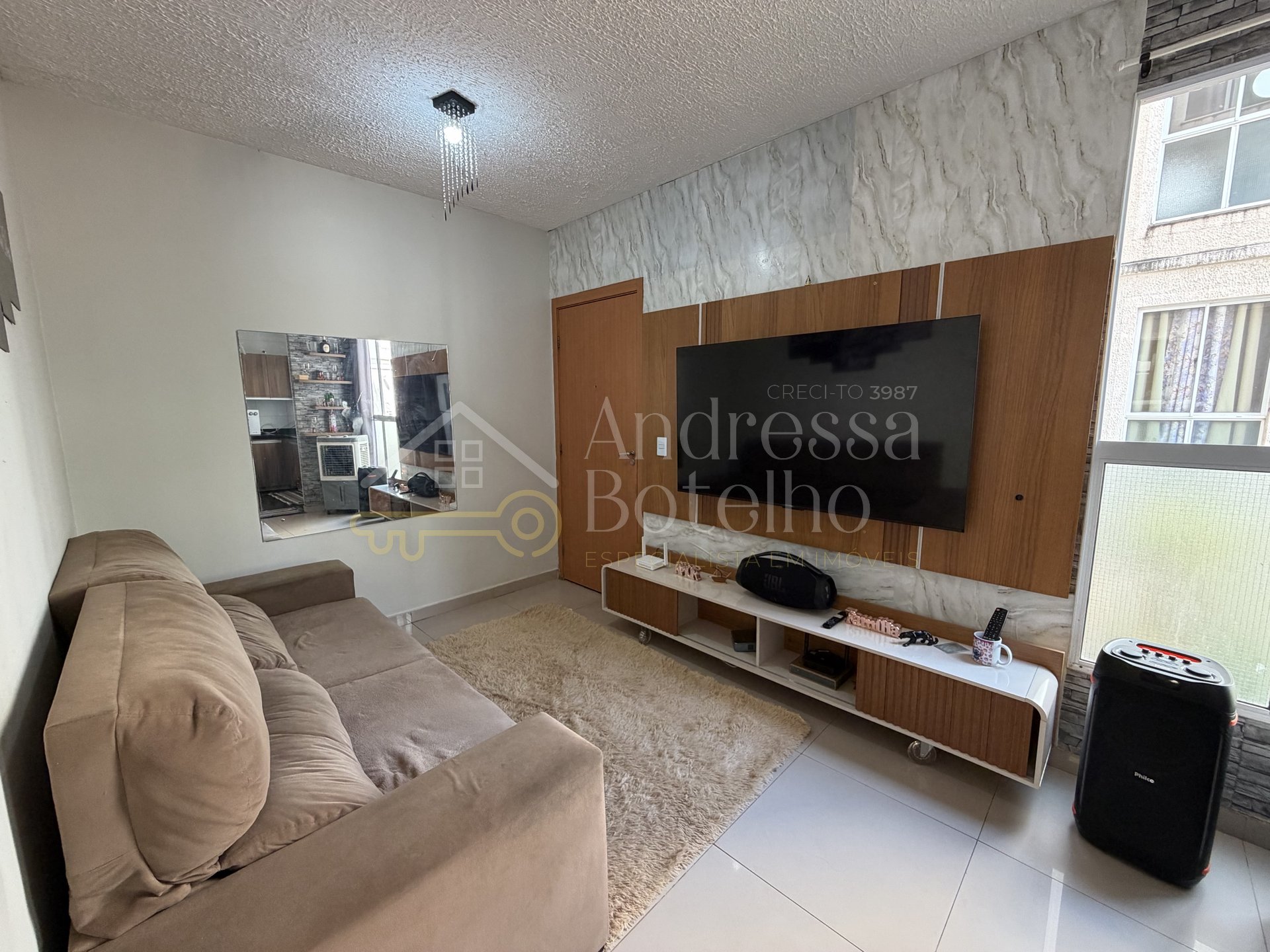 Apartamento térreo de 2 quartos com quintal privativo no Palmeira Imperial, 402 Norte — foto 3