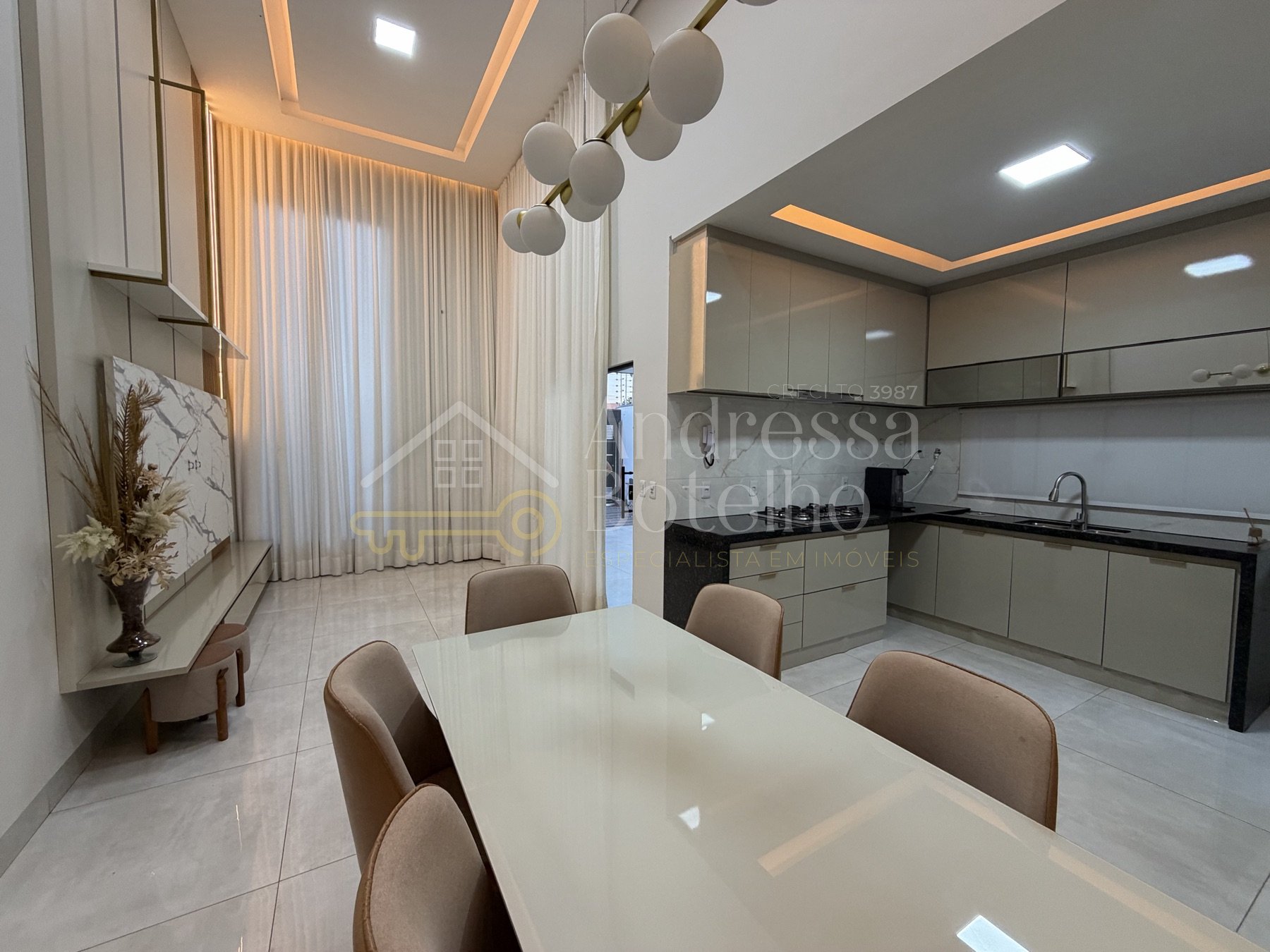 Casa seminova mobiliada com piscina e closet na 604 Norte — foto 5